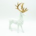 Χριστουγεννιάτικο Διακοσμητικό Ελάφι Resin 17X8X30 Λευκό | Aca Lighting | X1584617